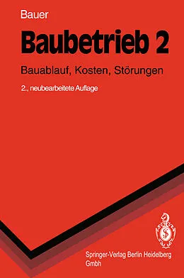 E-Book (pdf) Baubetrieb 2 von Hermann Bauer