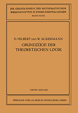 E-Book (pdf) Grundzüge der theoretischen Logik von David Hilbert, Wilhelm Ackermann