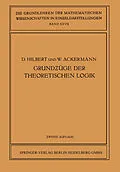 E-Book (pdf) Grundzüge der theoretischen Logik von David Hilbert, Wilhelm Ackermann