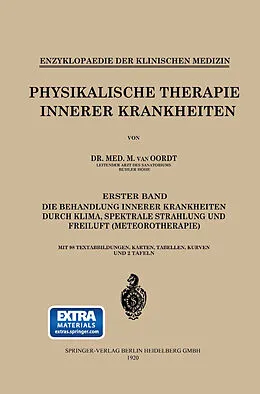 E-Book (pdf) Physikalische Therapie Innerer Krankheiten von Marinus van Oordt, Leo Langenstein, M. J. van Oordt