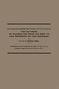 E-Book (pdf) Ueber das Verhalten des Gaswechsels beim Diabetes nach Zufuhr von reinen Eiweisskörpern und reinen Kohlehydraten von Wilhelm Löffler