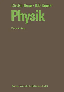 E-Book (pdf) Physik von Christian Gerthsen, Hans Otto Kneser