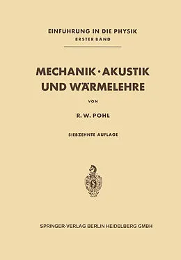 E-Book (pdf) Einführung in die Physik von Robert W. Pohl