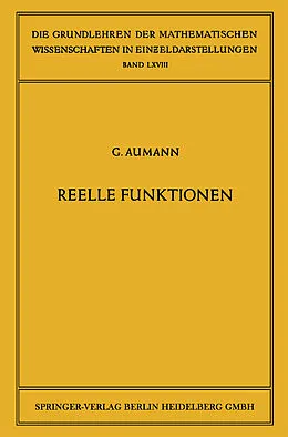 E-Book (pdf) Reelle Funktionen von Georg Aumann