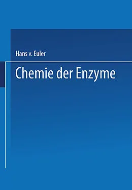 E-Book (pdf) Chemie der Enzyme von Hans V. Euler
