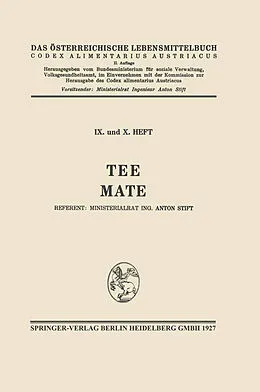 E-Book (pdf) Tee Mate von Anton Stift, Architektur Stiftung Österreich