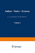 E-Book (pdf) Salben · Puder · Externa von Friedrich Schmidt La Baume, Hermann V. Czetsch-Lindenwald, Hermann V. Czetsch-Lindenwald Friedrich Scmidt-La Baume