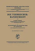 E-Book (pdf) Die Verbrecher-Handschrift von Roda J. Wieser