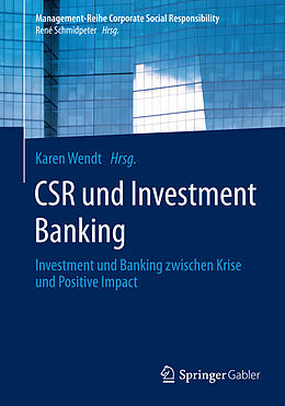 Kartonierter Einband CSR und Investment Banking von 