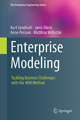 Livre Relié Enterprise Modeling de Kurt Sandkuhl, Matthias Wißotzki, Anne Persson