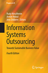 eBook (pdf) Information Systems Outsourcing de 