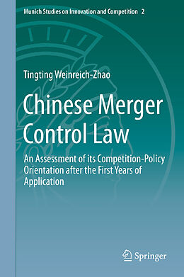 E-Book (pdf) Chinese Merger Control Law von Tingting Weinreich-Zhao