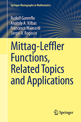 E-Book (pdf) Mittag-Leffler Functions, Related Topics and Applications von Rudolf Gorenflo, Anatoly A. Kilbas, Francesco Mainardi