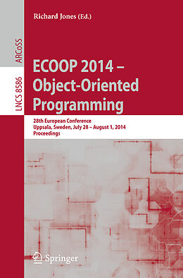 Kartonierter Einband ECOOP 2014 -- Object-Oriented Programming von 