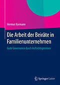 E-Book (pdf) Die Arbeit der Beiräte in Familienunternehmen von Hermut Kormann