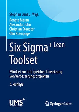 E-Book (pdf) Six Sigma+Lean Toolset von Renata Meran, Alexander John, Christian Staudter