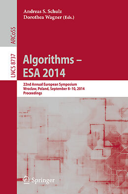 Kartonierter Einband Algorithms - ESA 2014 von 