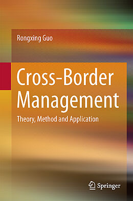 Livre Relié Cross-Border Management de Rongxing Guo