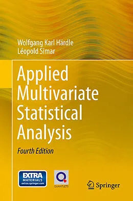 E-Book (pdf) Applied Multivariate Statistical Analysis von Wolfgang Karl Härdle, Léopold Simar
