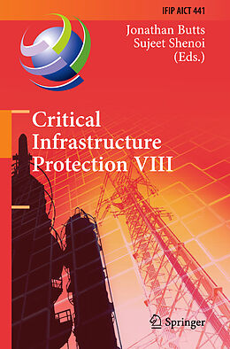 Fester Einband Critical Infrastructure Protection VIII von 