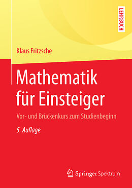 E-Book (pdf) Mathematik für Einsteiger von Klaus Fritzsche
