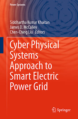 Livre Relié Cyber Physical Systems Approach to Smart Electric Power Grid de 