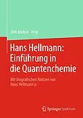 E-Book (pdf) Hans Hellmann: Einführung in die Quantenchemie von 