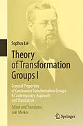 E-Book (pdf) Theory of Transformation Groups I von Sophus Lie