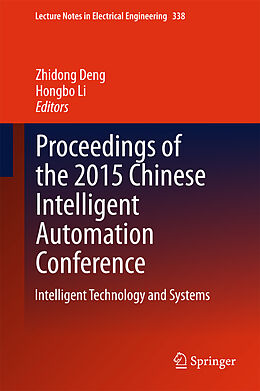 E-Book (pdf) Proceedings of the 2015 Chinese Intelligent Automation Conference von 
