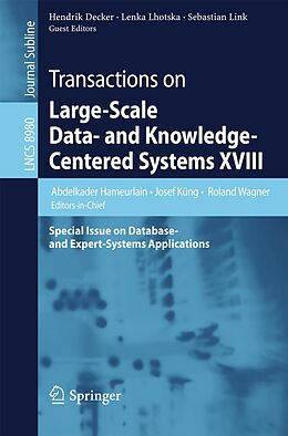 E-Book (pdf) Transactions on Large-Scale Data- and Knowledge-Centered Systems XVIII von 