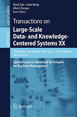 Kartonierter Einband Transactions on Large-Scale Data- and Knowledge-Centered Systems XX von 