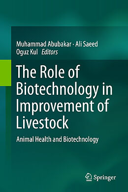 Livre Relié The Role of Biotechnology in Improvement of Livestock de 