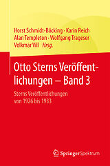 Fester Einband Otto Sterns Veröffentlichungen  Band 3 von Otto Stern