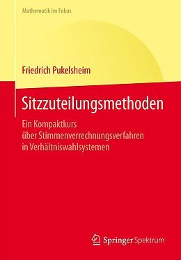 E-Book (pdf) Sitzzuteilungsmethoden von Friedrich Pukelsheim