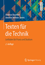 E-Book (pdf) Texten für die Technik von Andreas Baumert, Annette Verhein-Jarren
