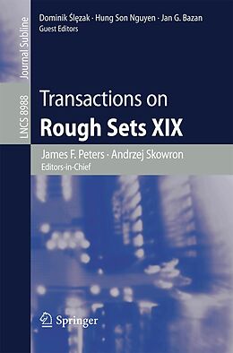 E-Book (pdf) Transactions on Rough Sets XIX von 
