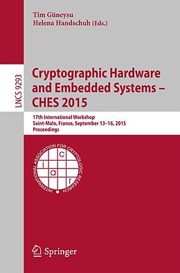 E-Book (pdf) Cryptographic Hardware and Embedded Systems -- CHES 2015 von 