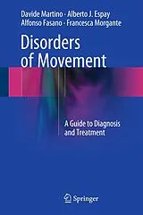 Fester Einband Disorders of Movement von Davide Martino, Alberto J. Espay, Alfonso Fasano