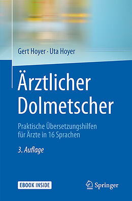 Kartonierter Einband Ärztlicher Dolmetscher von Gert Hoyer, Uta Hoyer