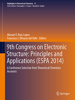 Livre Relié 9th Congress on Electronic Structure: Principles and Applications (ESPA 2014) de 
