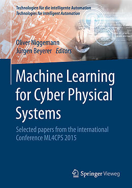 eBook (pdf) Machine Learning for Cyber Physical Systems de 