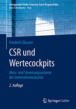 Kartonierter Einband CSR und Wertecockpits von Friedrich Glauner