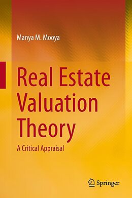 eBook (pdf) Real Estate Valuation Theory de Manya M. Mooya