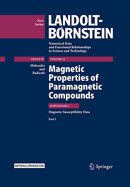 Fester Einband Magnetic Properties of Paramagnetic Compounds von R.T. Pardasani, Pushpa Pardasani