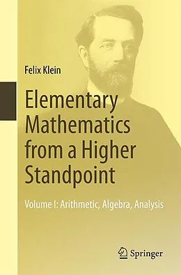 E-Book (pdf) Elementary Mathematics from a Higher Standpoint von Felix Klein