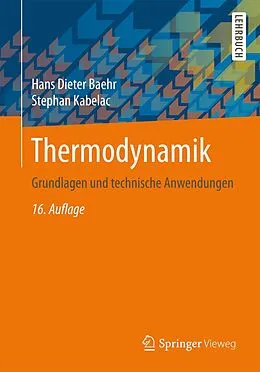 E-Book (pdf) Thermodynamik von Hans Dieter Baehr, Stephan Kabelac