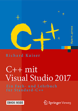 E-Book (pdf) C++ mit Visual Studio 2017 von Richard Kaiser