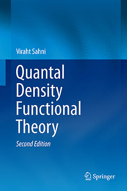 Livre Relié Quantal Density Functional Theory de Viraht Sahni