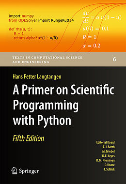 Fester Einband A Primer on Scientific Programming with Python von Hans Petter Langtangen