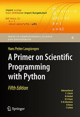 Livre Relié A Primer on Scientific Programming with Python de Hans Petter Langtangen